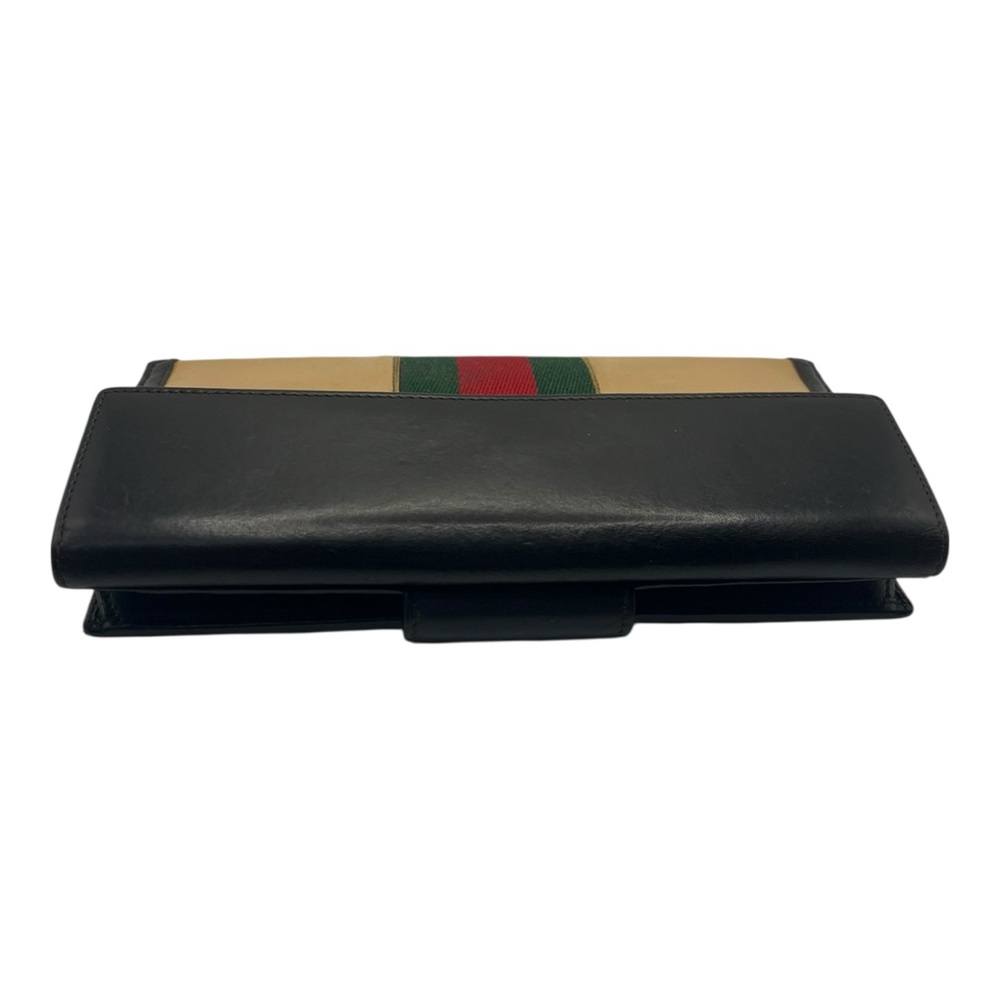Vintage Gucci Wallet Re-painted Fabric Body - Picture 6 of 10